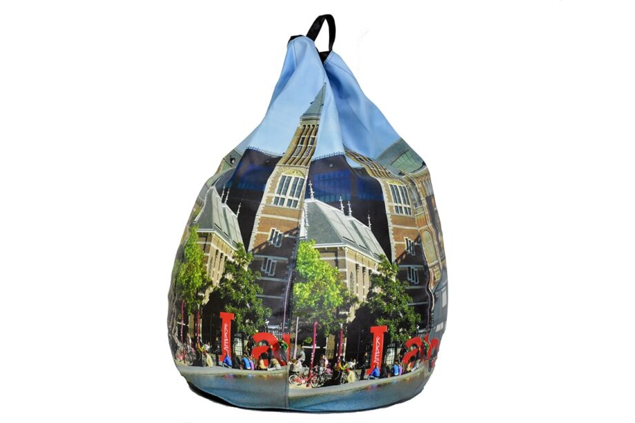 Amsterdam Leather Bean Bag